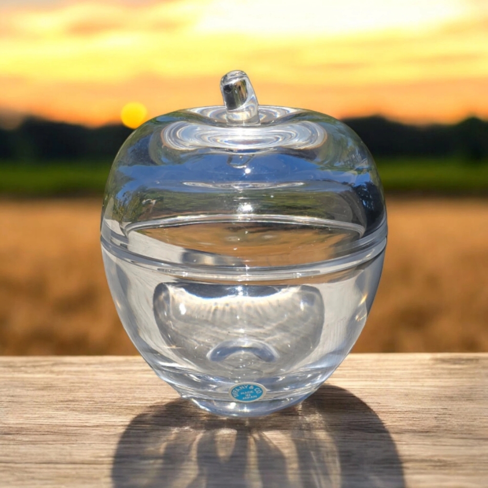 Tiffany and Co crystal apple box
